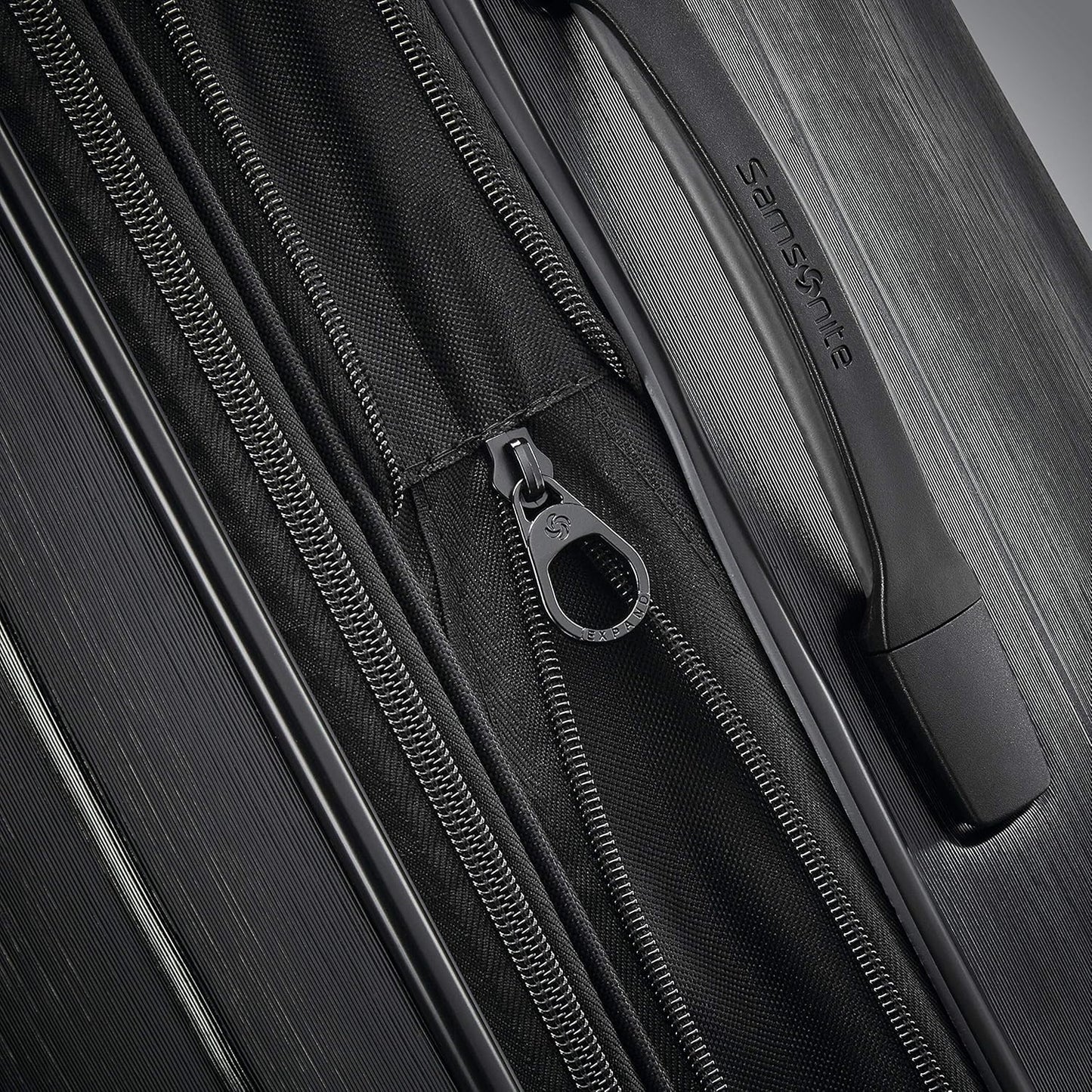 Samsonite Centric 2 Hardside Expandable Luggage with Spinner Wheels, 2-Piece Set (20/28),Black