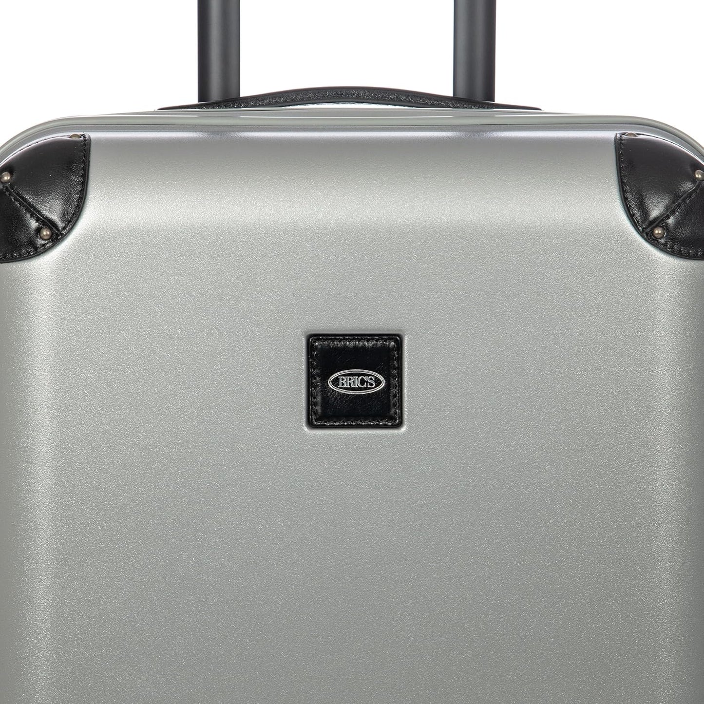 Bric's Amalfi Suitcase, Lightweight Expandable Hard Shell Luggage with Smooth 360° Wheels and TSA Lock 21" - Silver