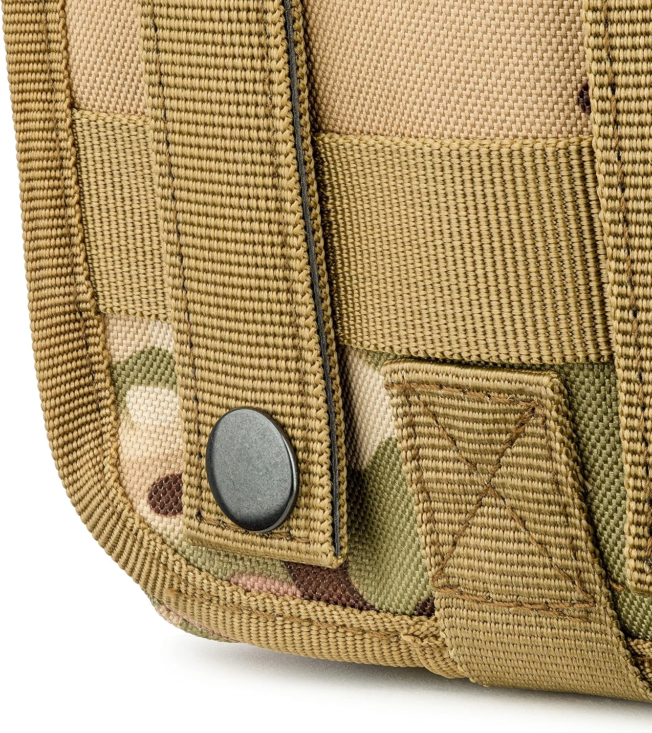 Scherber Premium IFAK Kit Trauma Pack | HSA/FSA Approved | SOF Tourniquet, QuikClot 4x4 HyFin Chest Seal, Israeli Bandage | Fully Stocked MOLLE Pouch for Gunshot, Bleeding, Major Wound Care (Camo)