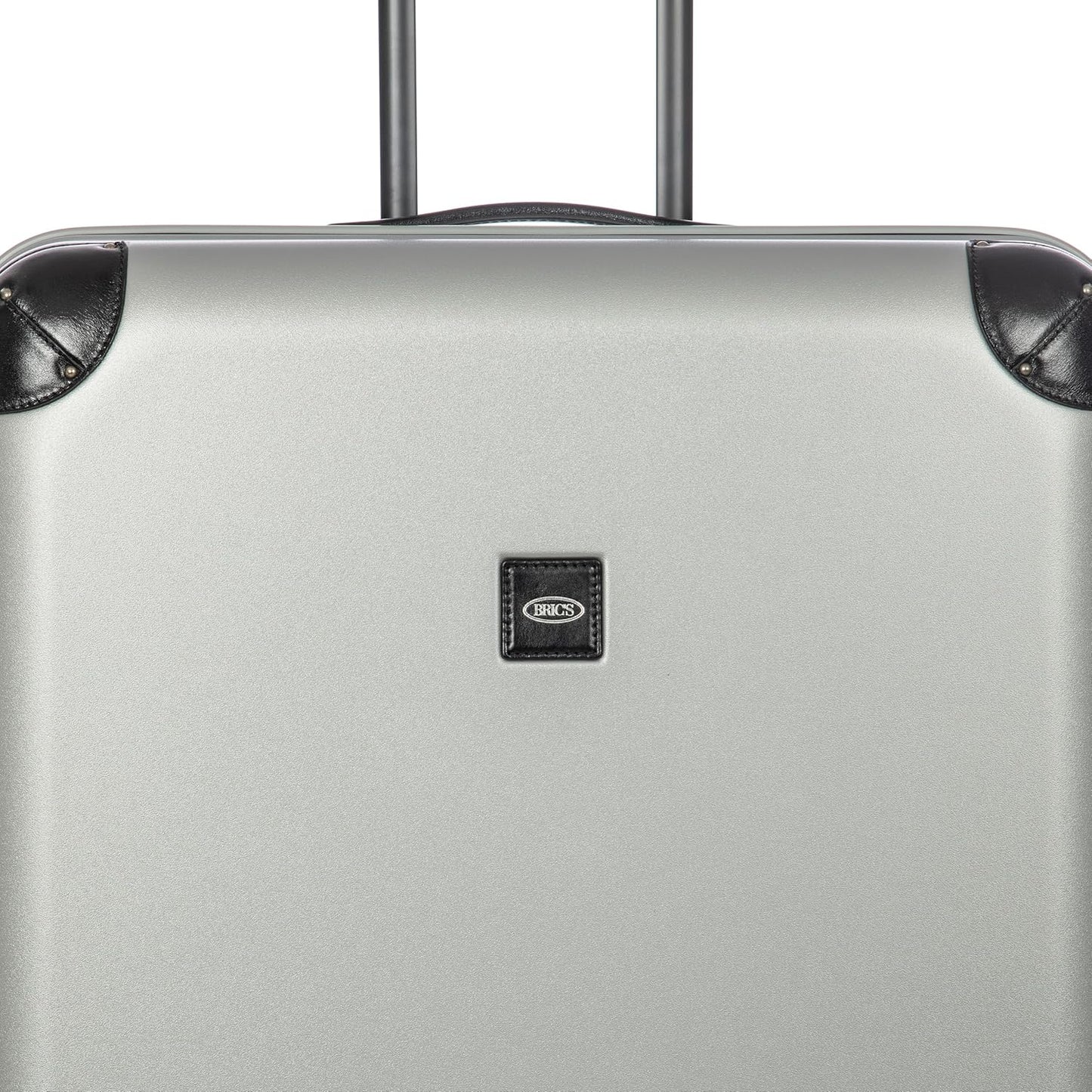 Bric's Amalfi Suitcase, Lightweight Expandable Hard Shell Luggage with Smooth 360° Wheels and TSA Lock 32" - Silver