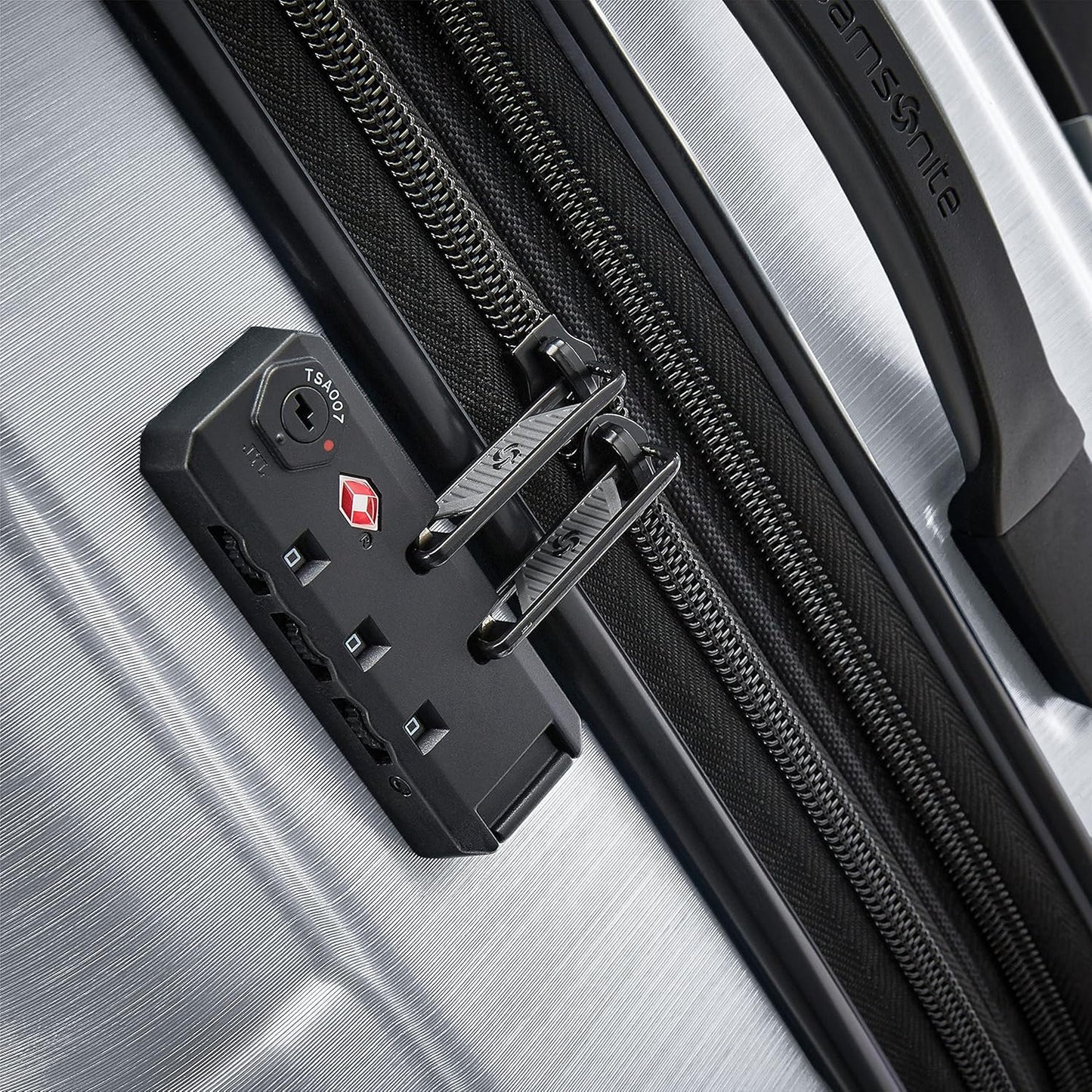 Samsonite Centric 2 Hardside Expandable Luggage with Spinner Wheels, Silver, 2-Piece Set (20/24)